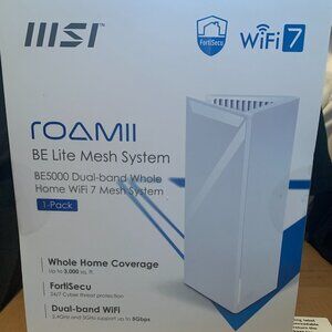 MSI WIFI MESH ROAMII SYSTEM new in box